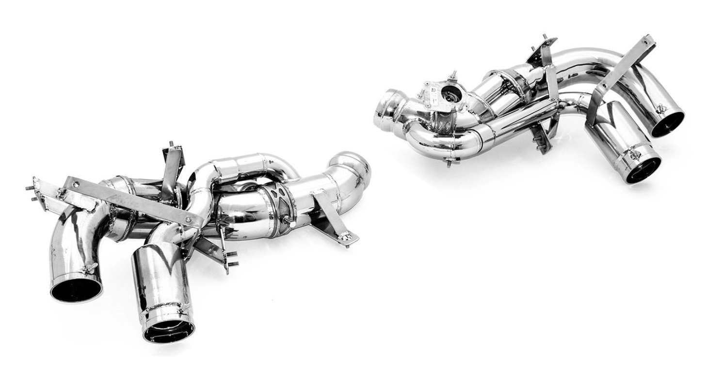 NOVITEC Race Exhaust System w/ Flap Regulation for F175 Ferrari Purosangue