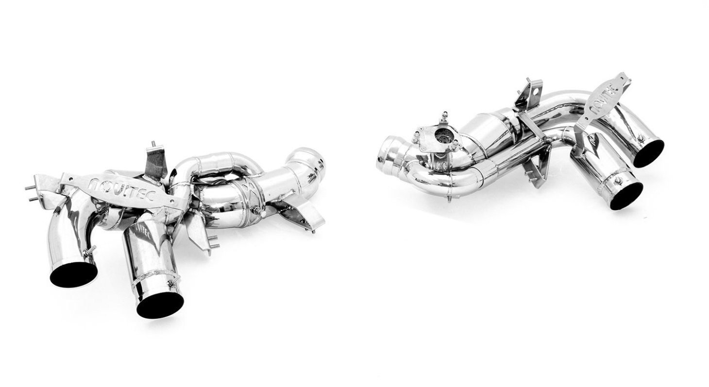 NOVITEC Race Exhaust System w/ Flap-Regulation (for NOVITEC tailpipes) for F176 Ferrari 12Cilindri