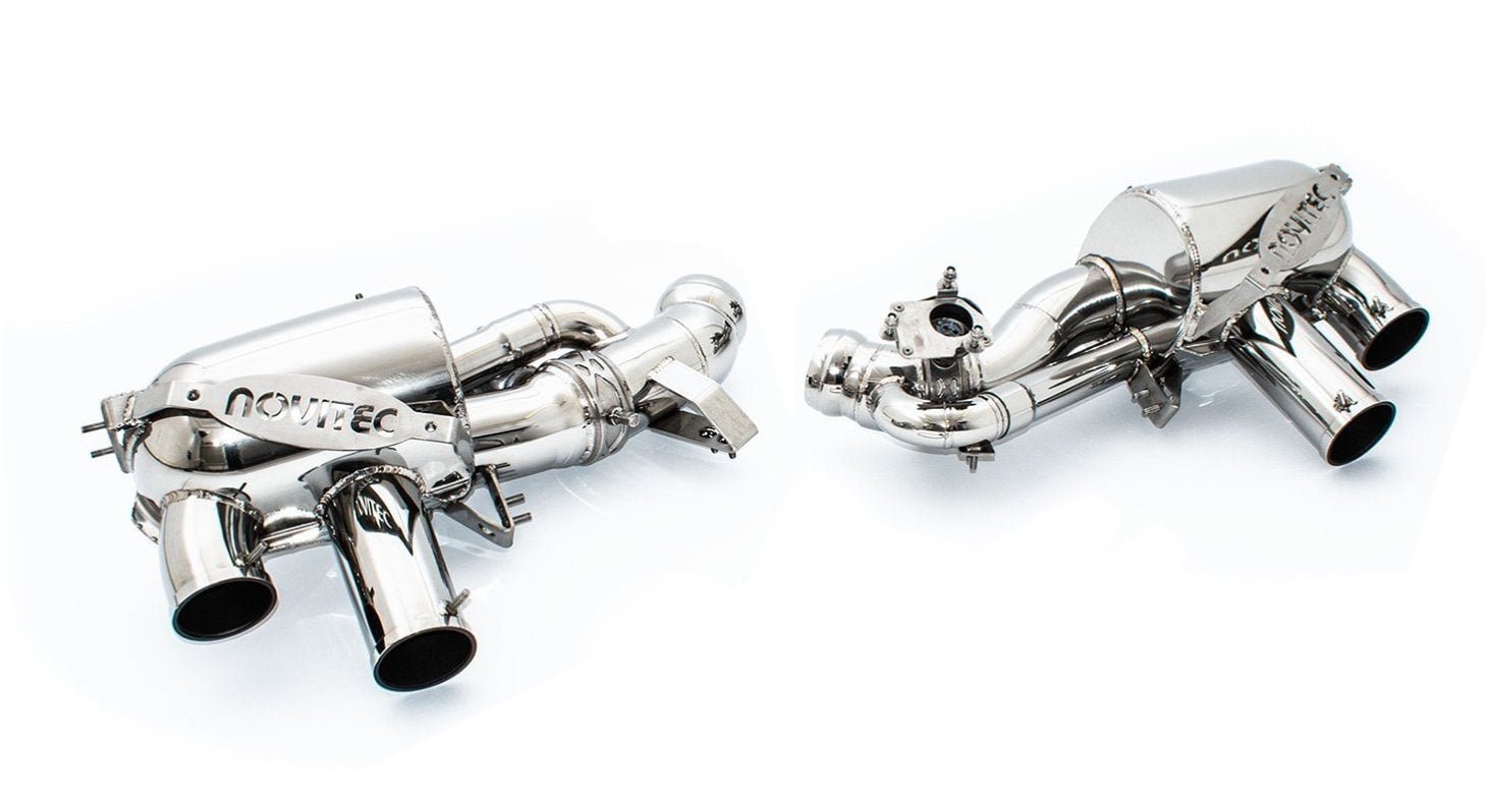 NOVITEC Race Exhaust System w/ Flap-Regulation (for OEM tailpipes) for F176 Ferrari 12Cilindri