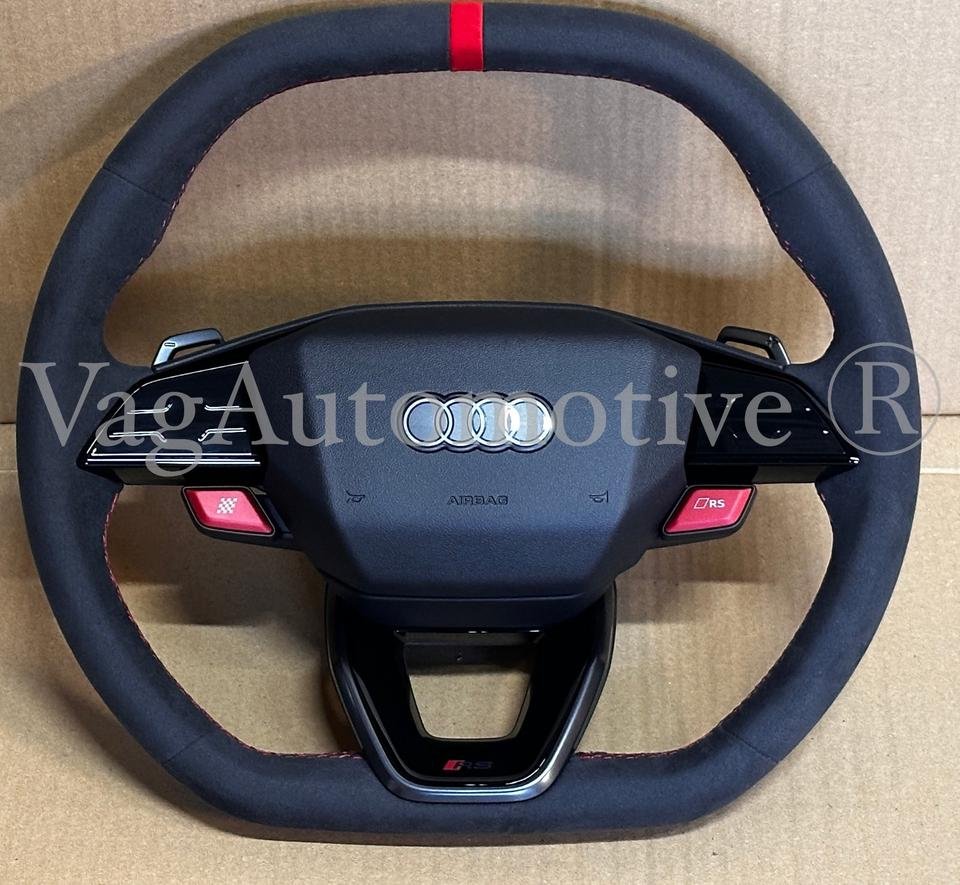 ⭐️ Orig Audi A3 S3 RS3 RS4 RS5 RS6 RS7 Lenkrad Alcantara NEU