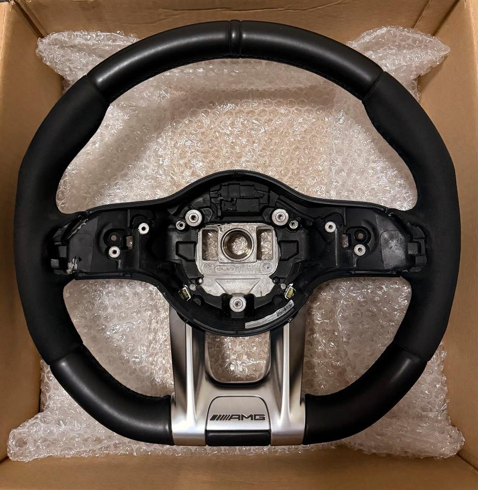 Original Mercedes Benz AMG Lenkrad Leder / Alcantara