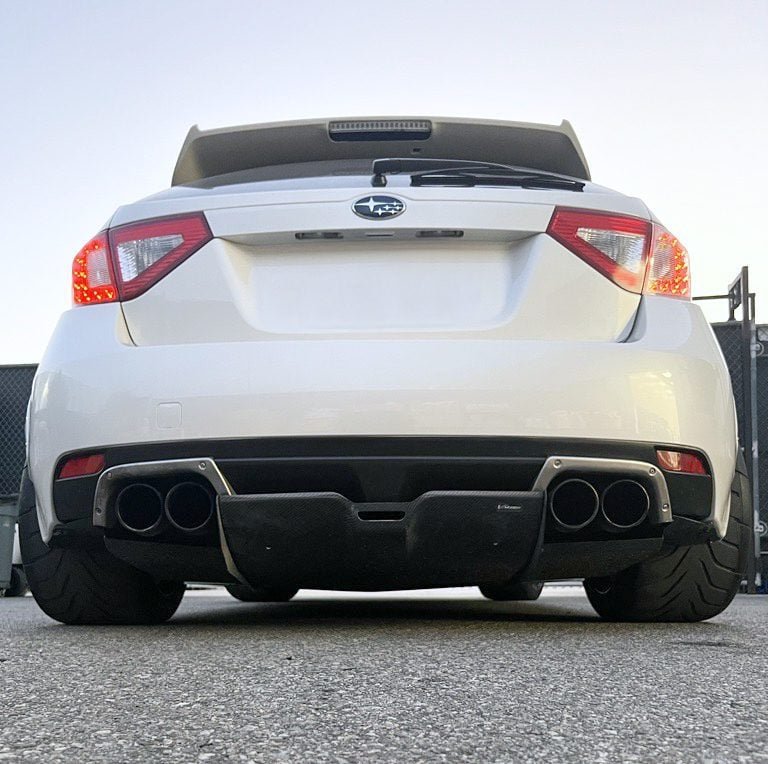 Rear Diffuser (For Varis Bumper) for 2008-14 Subaru WRX [GRB] [VASU-178/VASU-179]