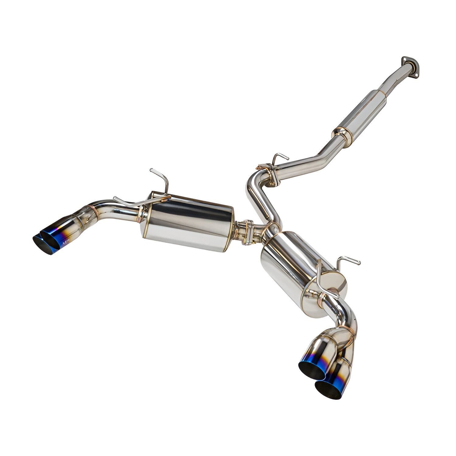 REMARK Sports Touring Exhaust System with Burnt Tips for Scion FR-S / Subaru BRZ / Toyota 86 & GR86
