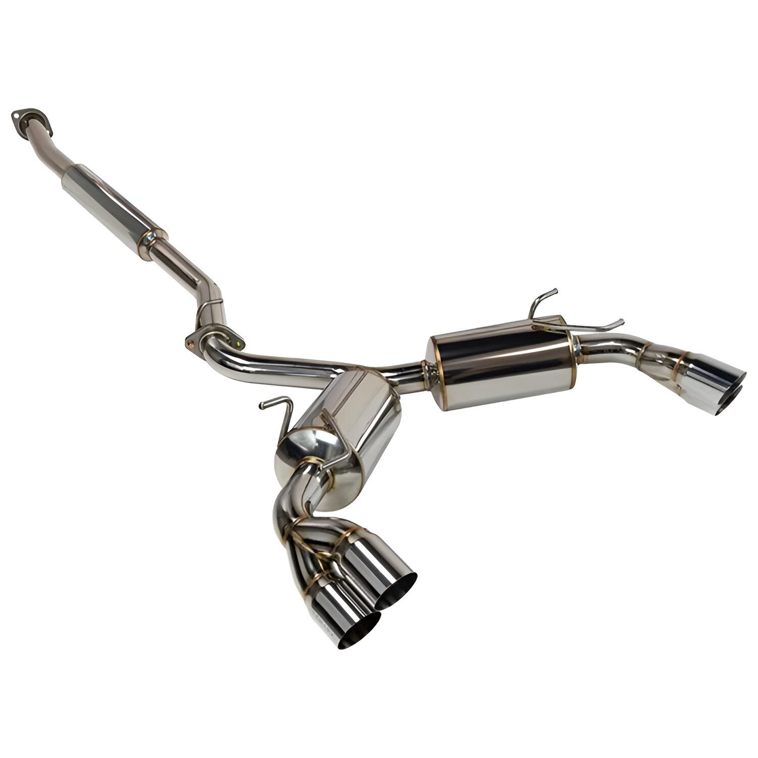 REMARK Sports Touring Exhaust System with Stainless Tips for Scion FR-S / Subaru BRZ / Toyota 86 & GR86
