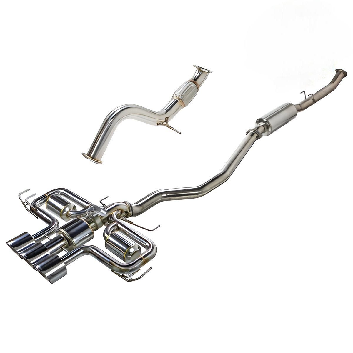 REMARK Sports Touring Valved Exhaust System w/ Triple Tips & Front Pipe for FL5 Honda Civic Type R [RK-C3076H-09]