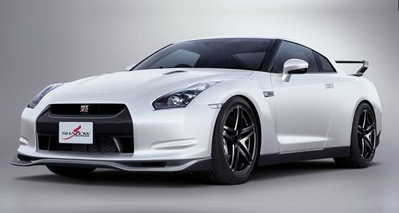 Shadow Sports Carbon Front Lip Diffuser for 2009-11 Nissan GT-R [R35]
