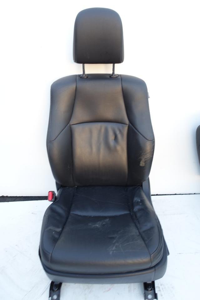Sitz vorne links Toyota Land Cruiser Prado J150 Leder Schwarz ele
