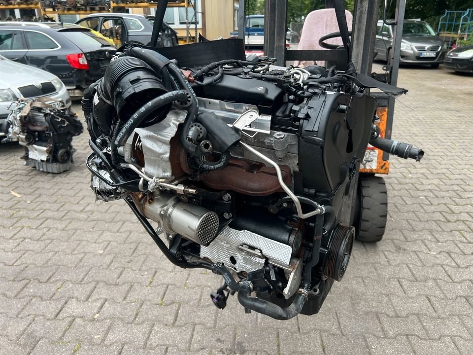 Skoda Audi 2,0 TDI DFU Motor Triebwerk Engine