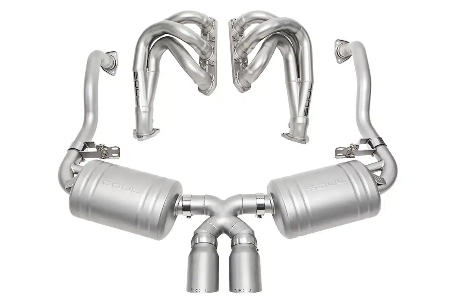 SOUL Performance Competition Exhaust System for 987.1 Porsche Boxster / Cayman