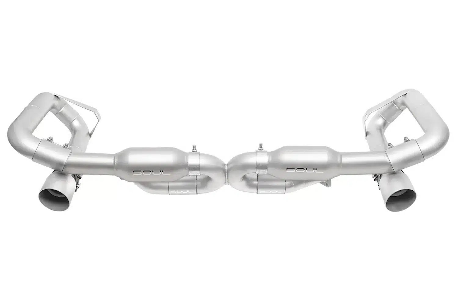 SOUL Performance Competition Muffler Bypass Exhaust for 993 Porsche 911 Carrera