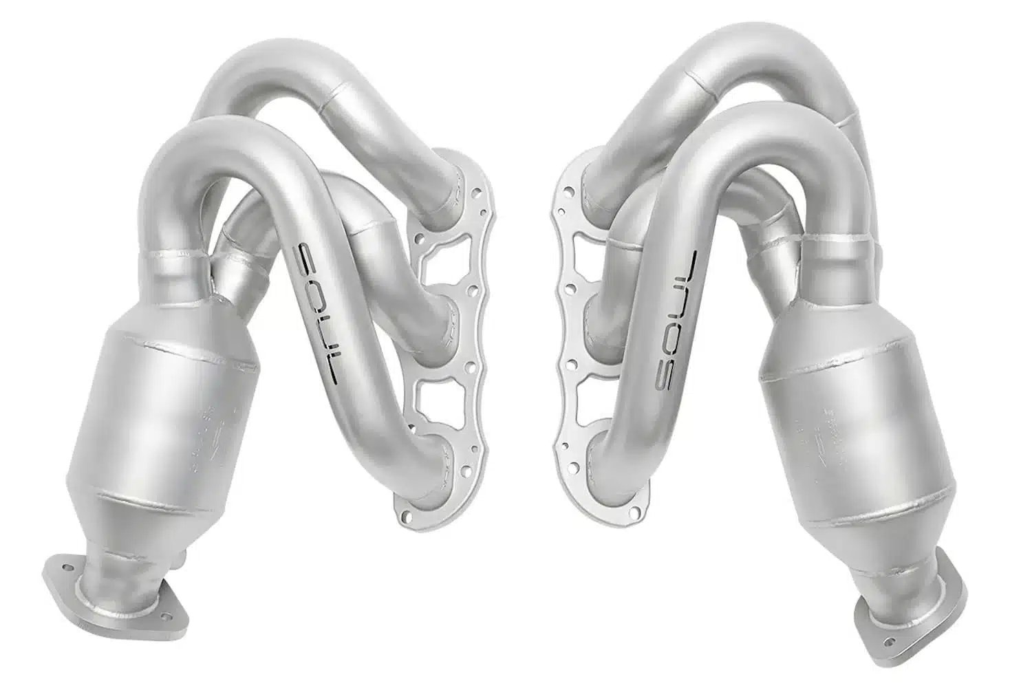 SOUL Performance Long Tube Street Headers for 981 Porsche Boxster Spyder & Cayman GT4 [POR.GT4.STH]