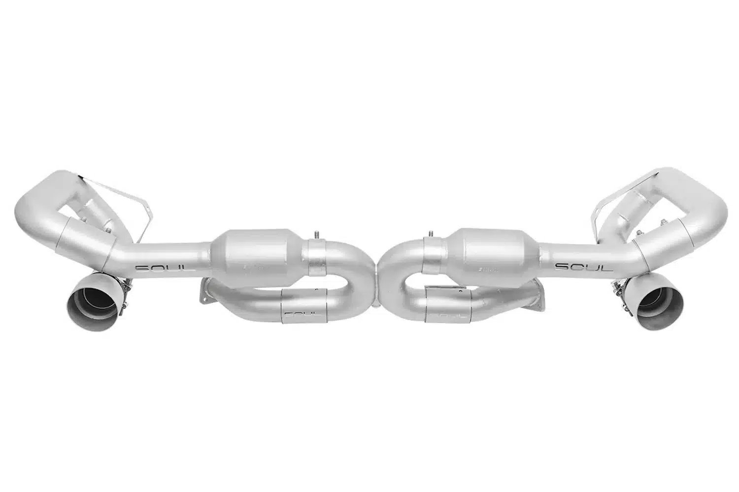 SOUL Performance Sport Muffler Bypass Exhaust for 993 Porsche 911 Carrera