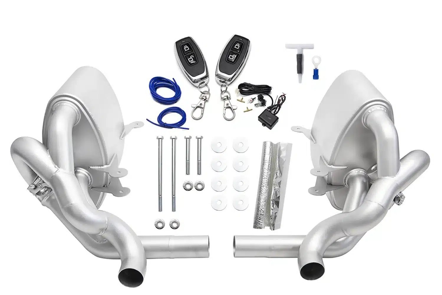 SOUL Performance Valved Exhaust System for 997.1 Porsche 911 Carrera