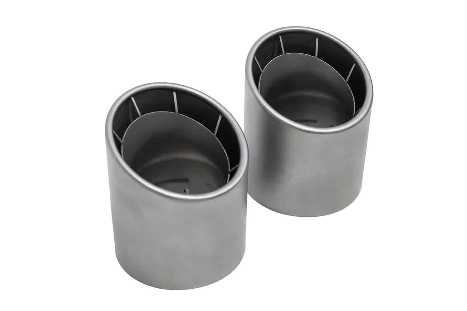 SOUL Performance Weissach-Style Titanium Bolt-On Exhaust Tips for 982 Porsche 718 GT4 RS / Spyder RS [POR.718GT4RS.WEI.OEM/POR.718GT4RS.WEI]