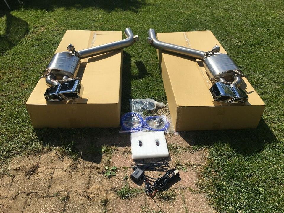 Sportabgasanlage MERCEDES E63 AMG Sportauspuff W212 Auspuff NEU