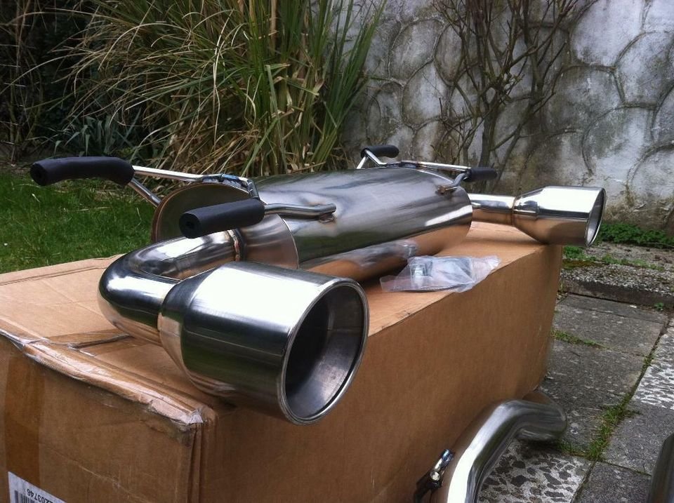 Sportauspuff Toyota GT86 Subaru BRZ Auspuff Auspuffanlage Edelst.