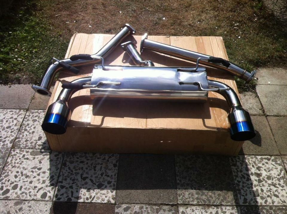 Sportauspuff TOYOTA GT86 Subaru BRZ Scion FRS Auspuff NEU AGA TOP