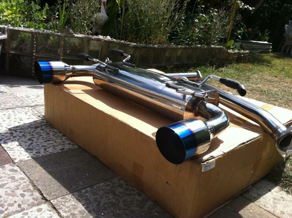 Sportauspuff TOYOTA GT86 Subaru BRZ Scion FRS Auspuff NEU AGA TOP