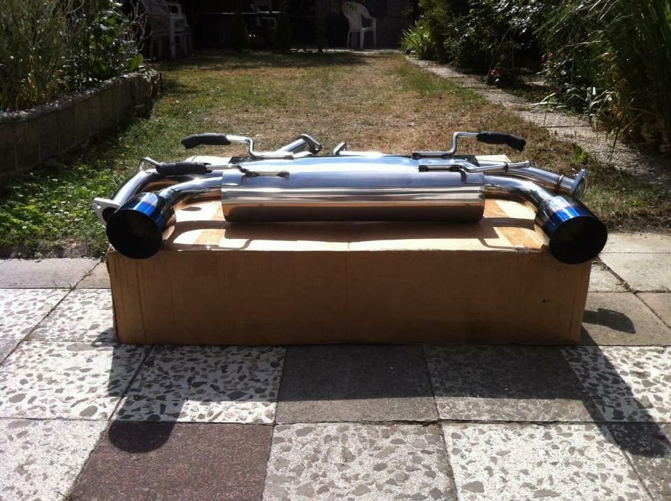 Sportauspuff TOYOTA GT86 Subaru BRZ Scion FRS Auspuff NEU AGA TOP