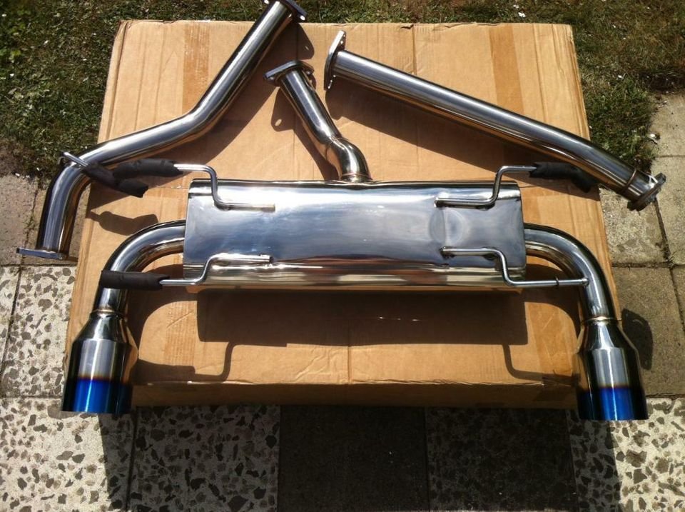 Sportauspuff TOYOTA GT86 Subaru BRZ Scion FRS Auspuff NEU AGA TOP