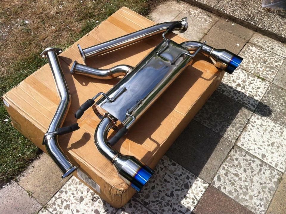 Sportauspuff TOYOTA GT86 Subaru BRZ Scion FRS Auspuff NEU AGA TOP