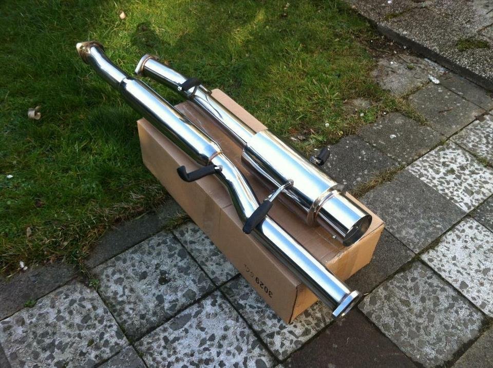 Sportauspuff TOYOTA GT86 Subaru BRZ Scion FRS Auspuff NEU AGA TOP