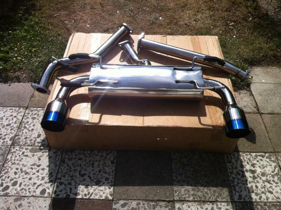 Sportauspuff TOYOTA GT86 Subaru BRZ Scion FRS Auspuff NEU AGA TOP