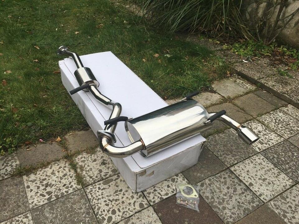 Sportauspuff TOYOTA MR2 MK2 SW20 Abgasanlage Auspuffanlage NEU