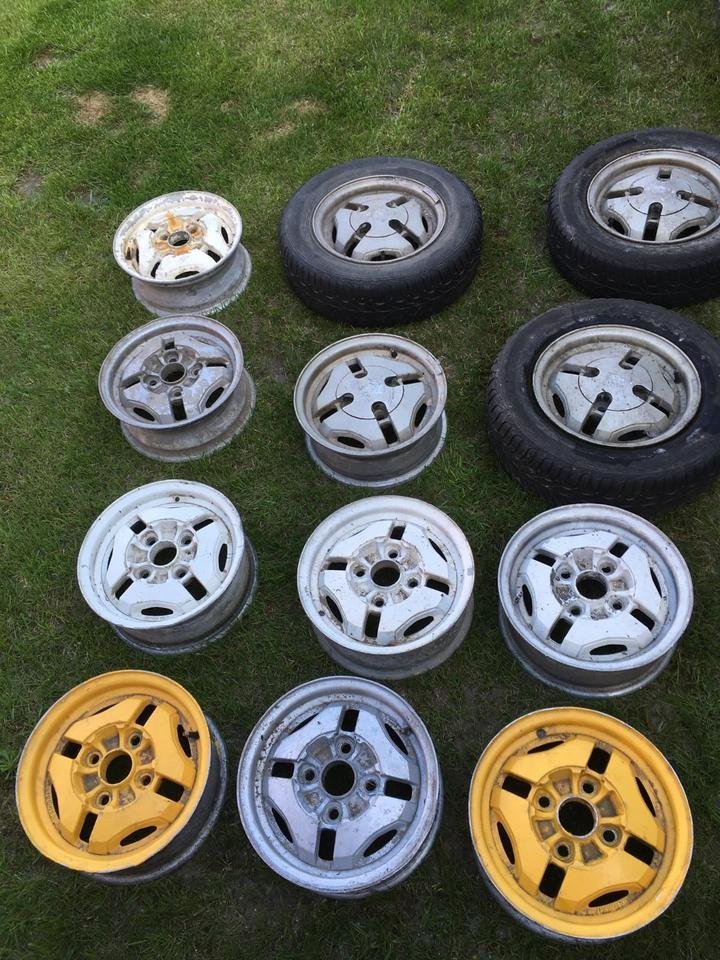 Toyota Corolla AE86 oem wheels 13″