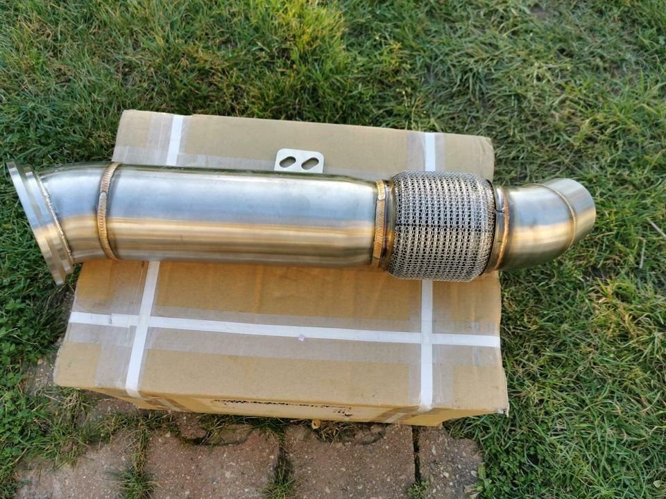 TOYOTA SUPRA A90 Katersatzrohr NEU Downpipe Sportauspuff Auspuff