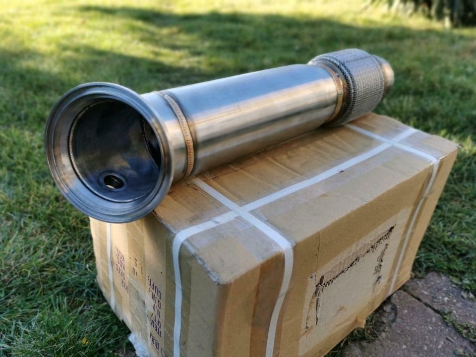 TOYOTA SUPRA A90 Katersatzrohr NEU Downpipe Sportauspuff Auspuff