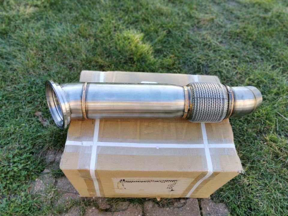 TOYOTA SUPRA A90 Katersatzrohr NEU Downpipe Sportauspuff Auspuff