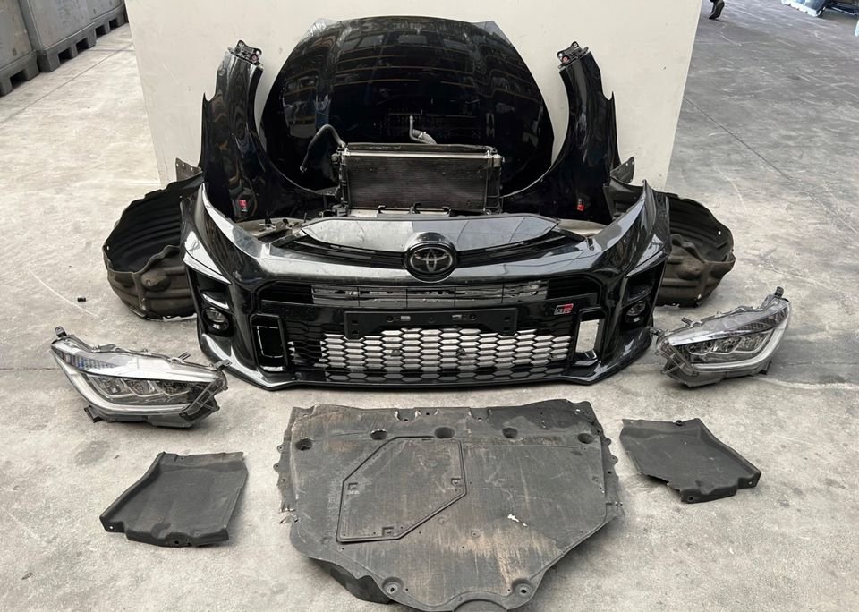 TOYOTA YARIS GR 4 STOSSSTANGE KÜHLER TRÄGER FRONT HAUBE KOTFLÜGEL