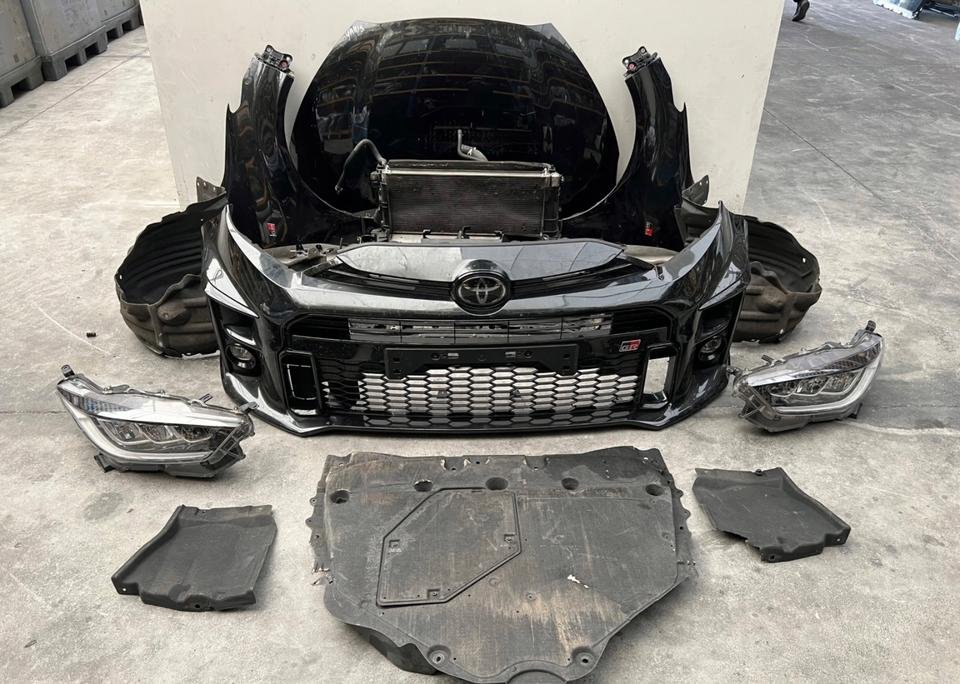 TOYOTA YARIS GR 4 STOSSSTANGE KÜHLER TRÄGER FRONT HAUBE KOTFLÜGEL