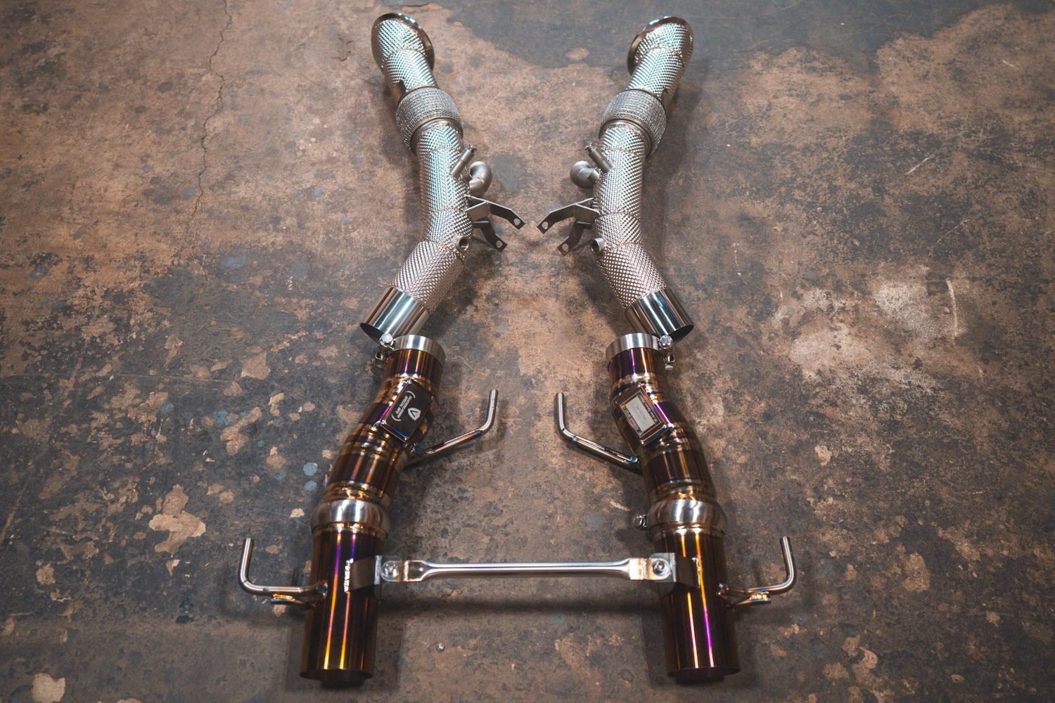 Valvetronic Designs F1 Exhaust System for F173 Ferrari SF90 [FER.SF90.F1.VSES.TI/FER.SF90.F1.VSES.FF.TI]