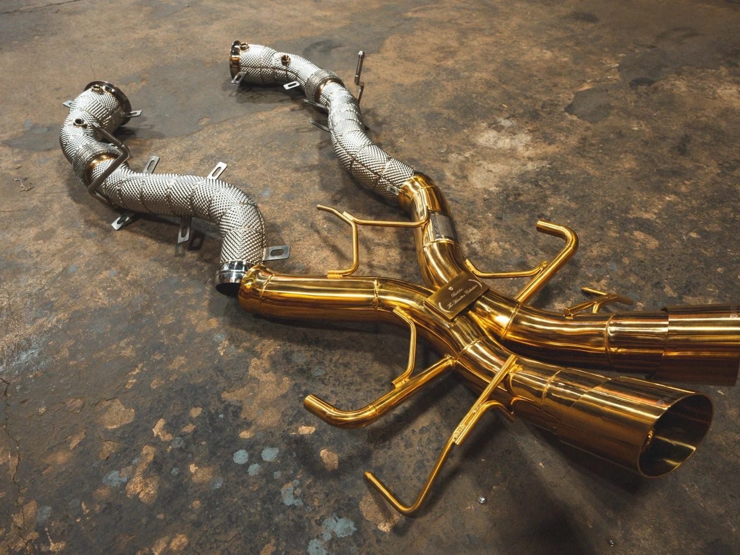 Valvetronic Designs Sport Exhaust System for P1 Mclaren P1 [MAC.P1.F1.AG/MAC.P1.F1.FF.AG]