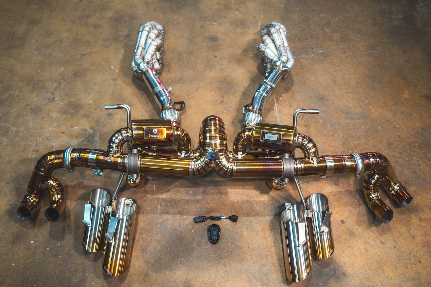 Valvetronic Designs True F1 / Valved Exhaust System for LP580 & LP610 Lamborghini Huracan