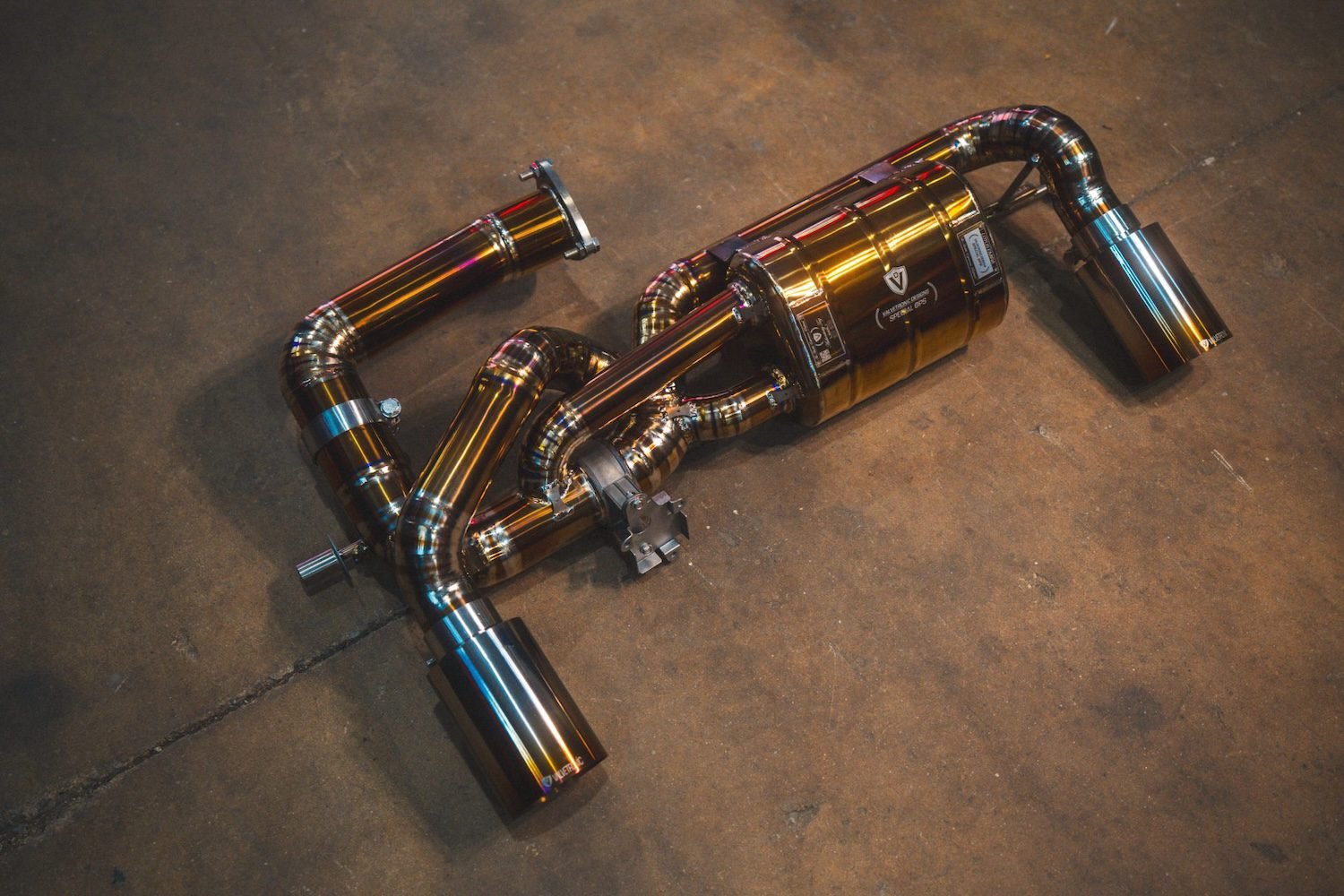 Valvetronic Designs Valved Sport Exhaust System for 131 Lotus Emira [LOT.EMIR.VSES.FFH.TI/LOT.EMIR.VSES.TI]