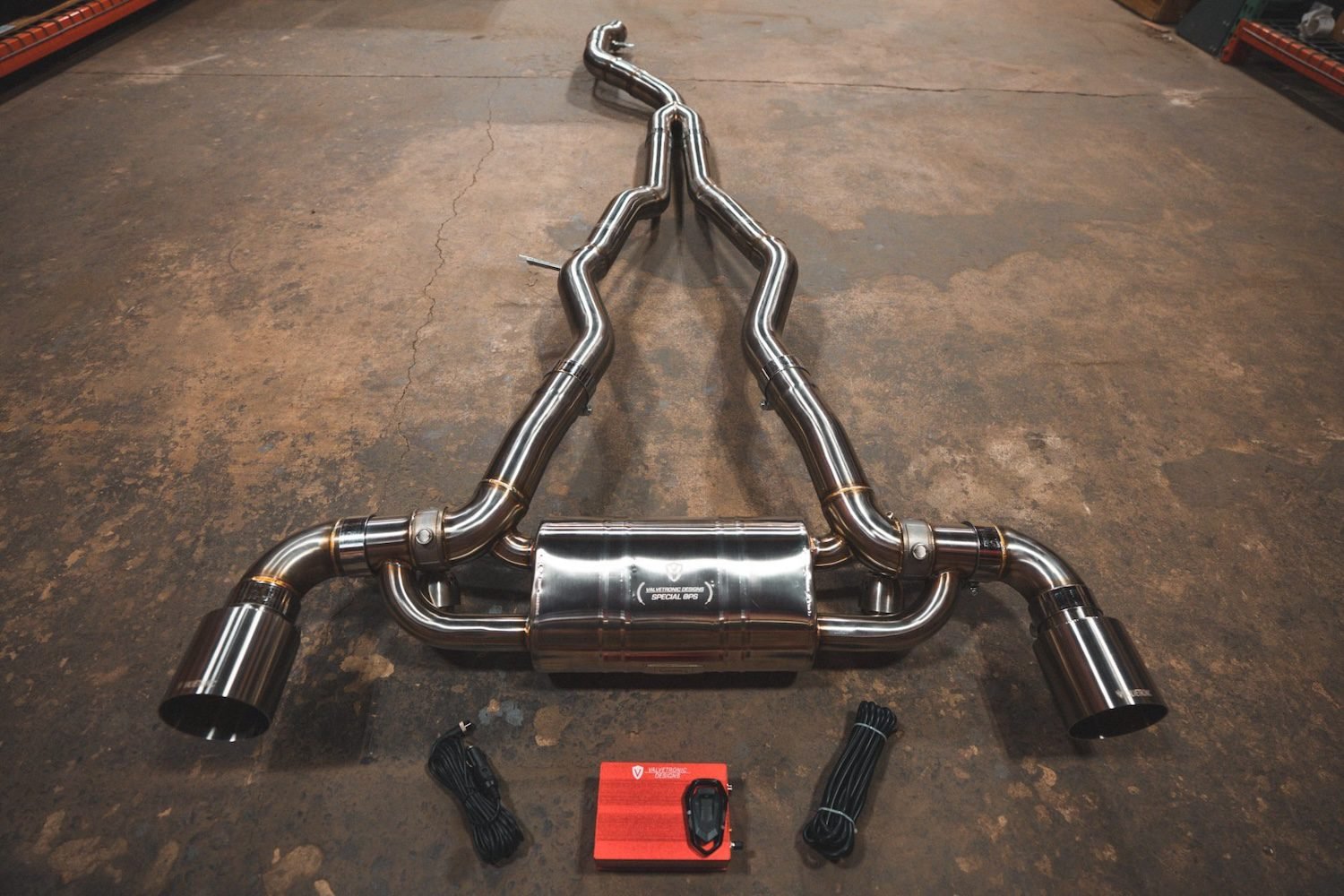 Valvetronic Designs Valved Sport Exhaust System for A90 / A91 Toyota GR Supra [TOY.A90.VSES.BR/TOY.A90.VSES.TI/TOY.A90.VSES.AG]