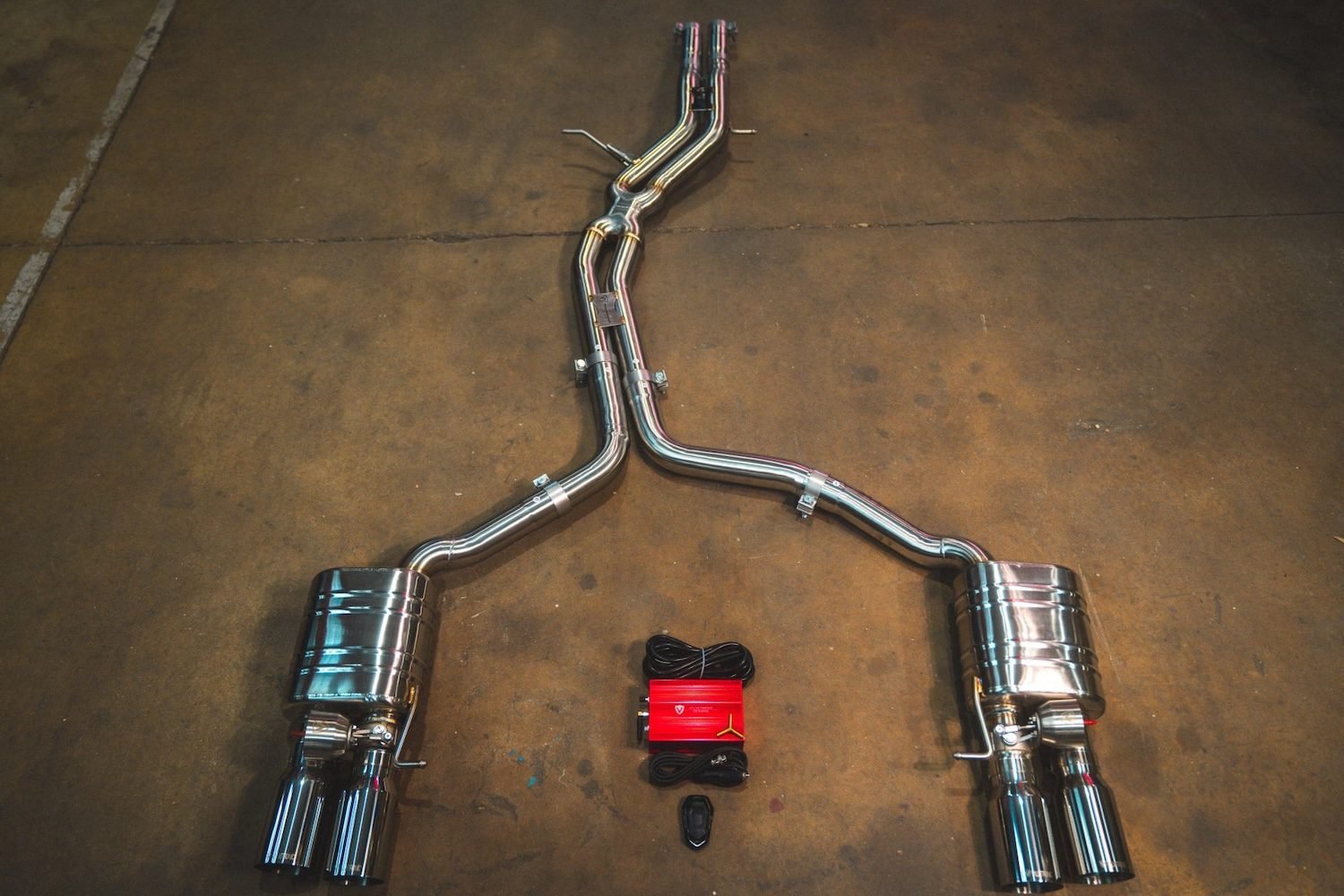 Valvetronic Designs Valved Sport Exhaust System for B8 & B8.5 Audi S4 / S5 [AUD.B8.S4.VSES.AG.RC/AUD.B8.S4.VSES.BR.RC]
