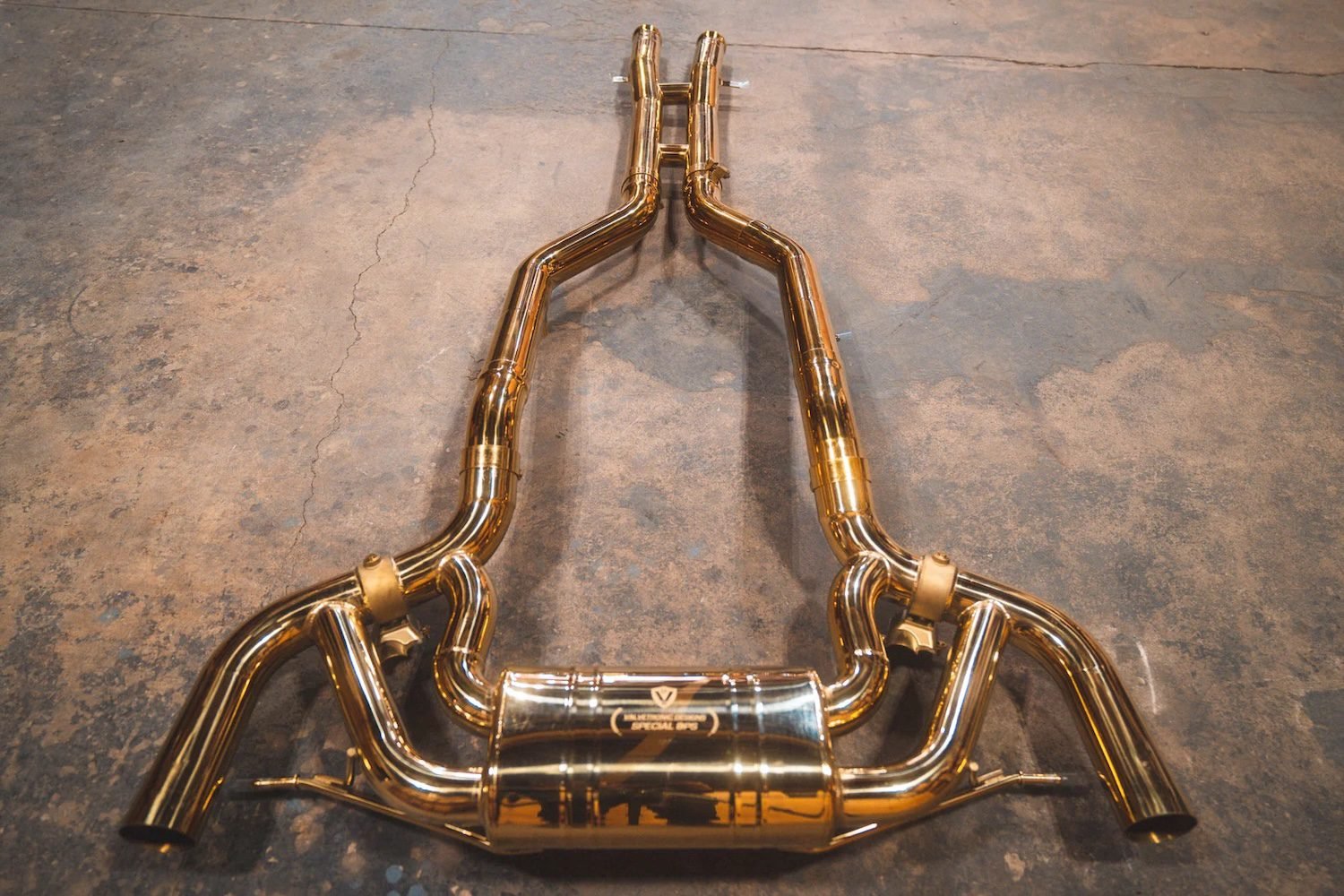 Valvetronic Designs Valved Sport Exhaust System for C190 / R190 Mercedes-AMG GT