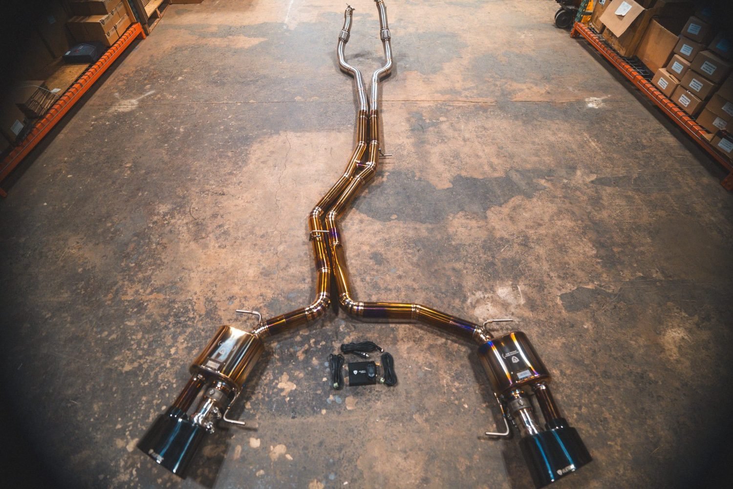 Valvetronic Designs Valved Sport Exhaust System for C8 Audi RS6 / RS7 [AUD.C8.VSES.FF.TI/AUD.C8.VSES.TI]