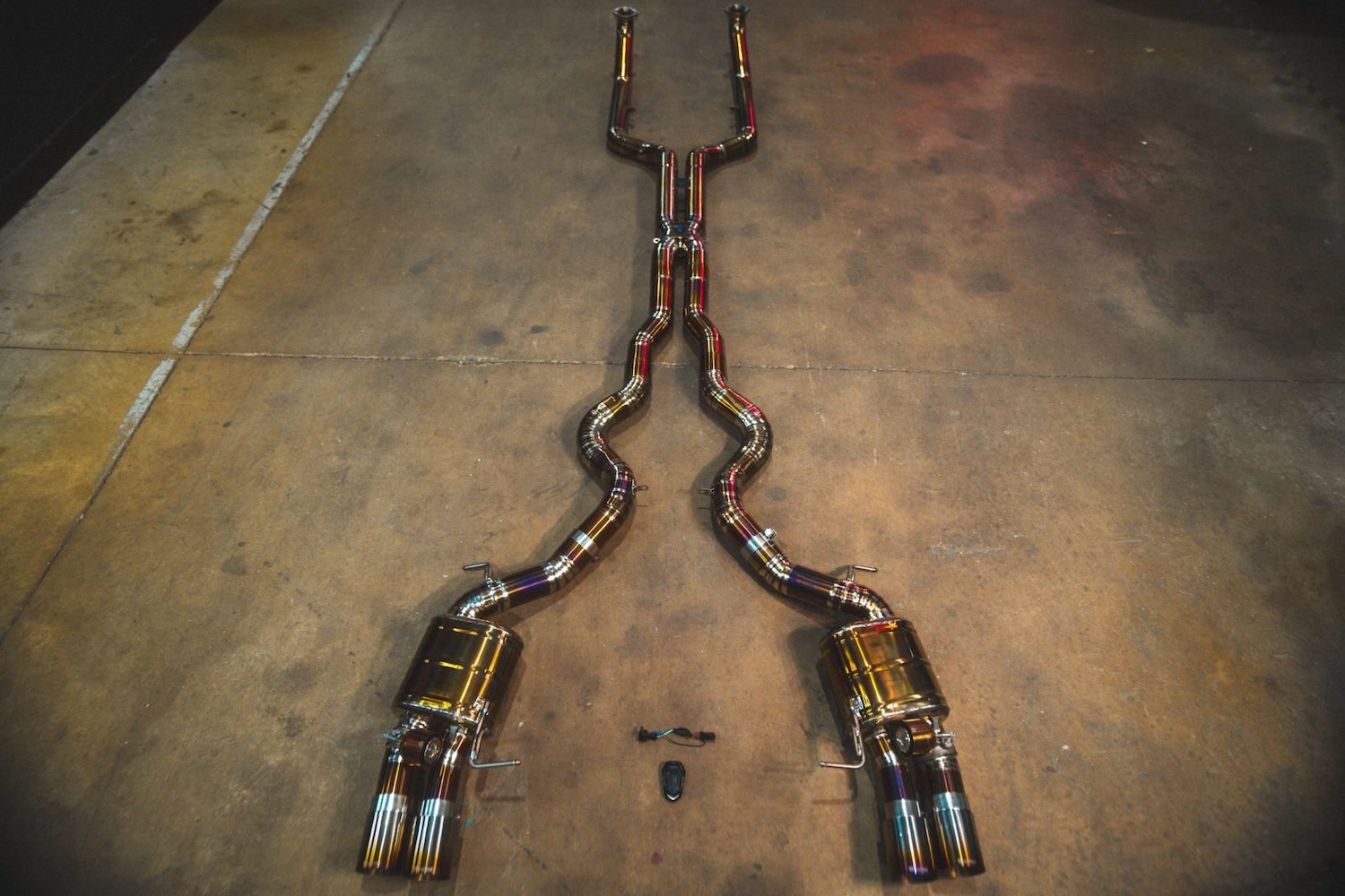 Valvetronic Designs Valved Sport Exhaust System for F12 BMW M6 [BMW.F12.M6.VSES.TI.TIBRT/BMW.F12.M6.VSES.BR.RC]