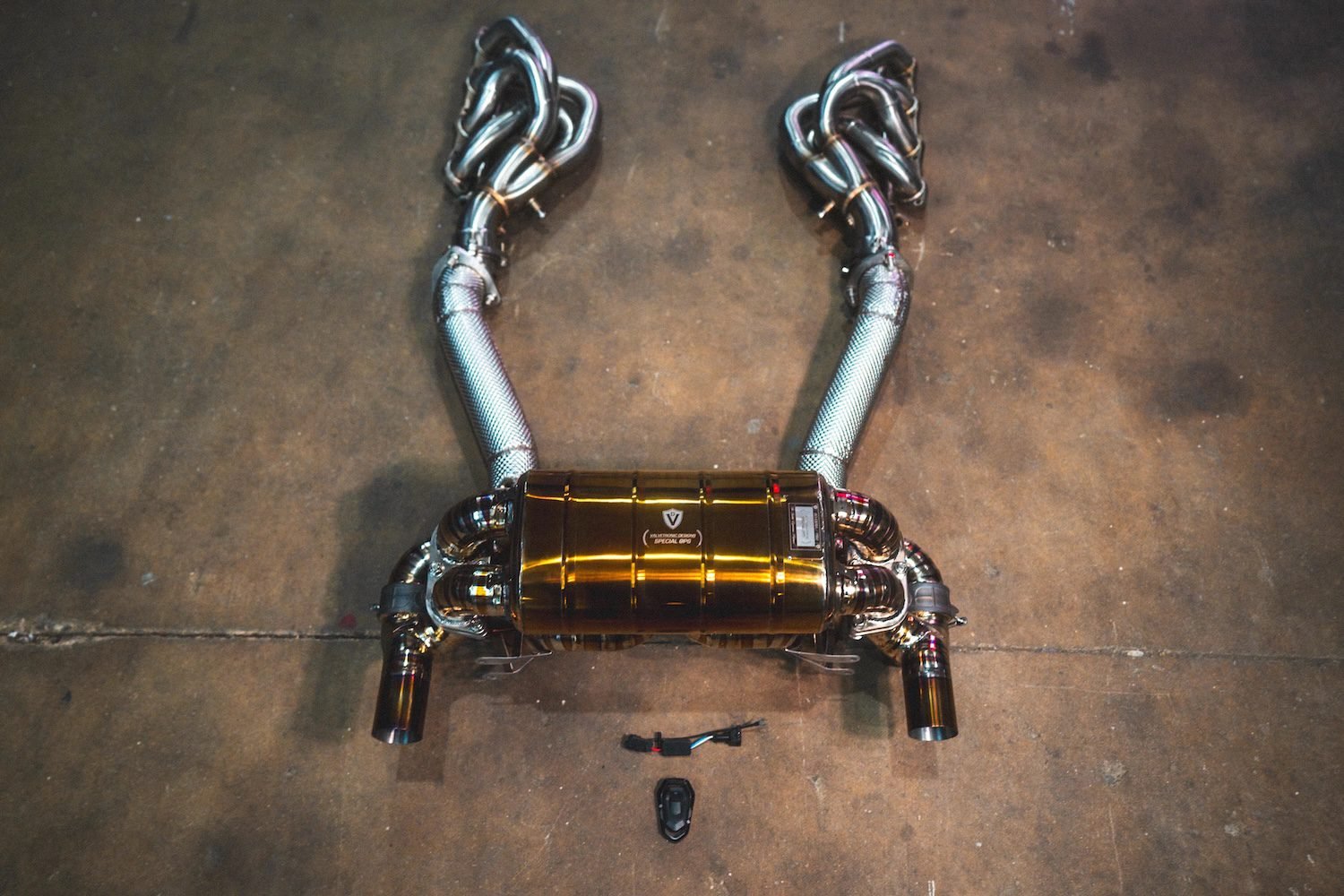 Valvetronic Designs Valved Sport Exhaust System for F131 Ferrari F430 Scuderia / 16M [FER.SCUD.VSES.FFH.TI/FER.SCUD.VSES.FF.TI/FER.SCUD.VSES.TI]