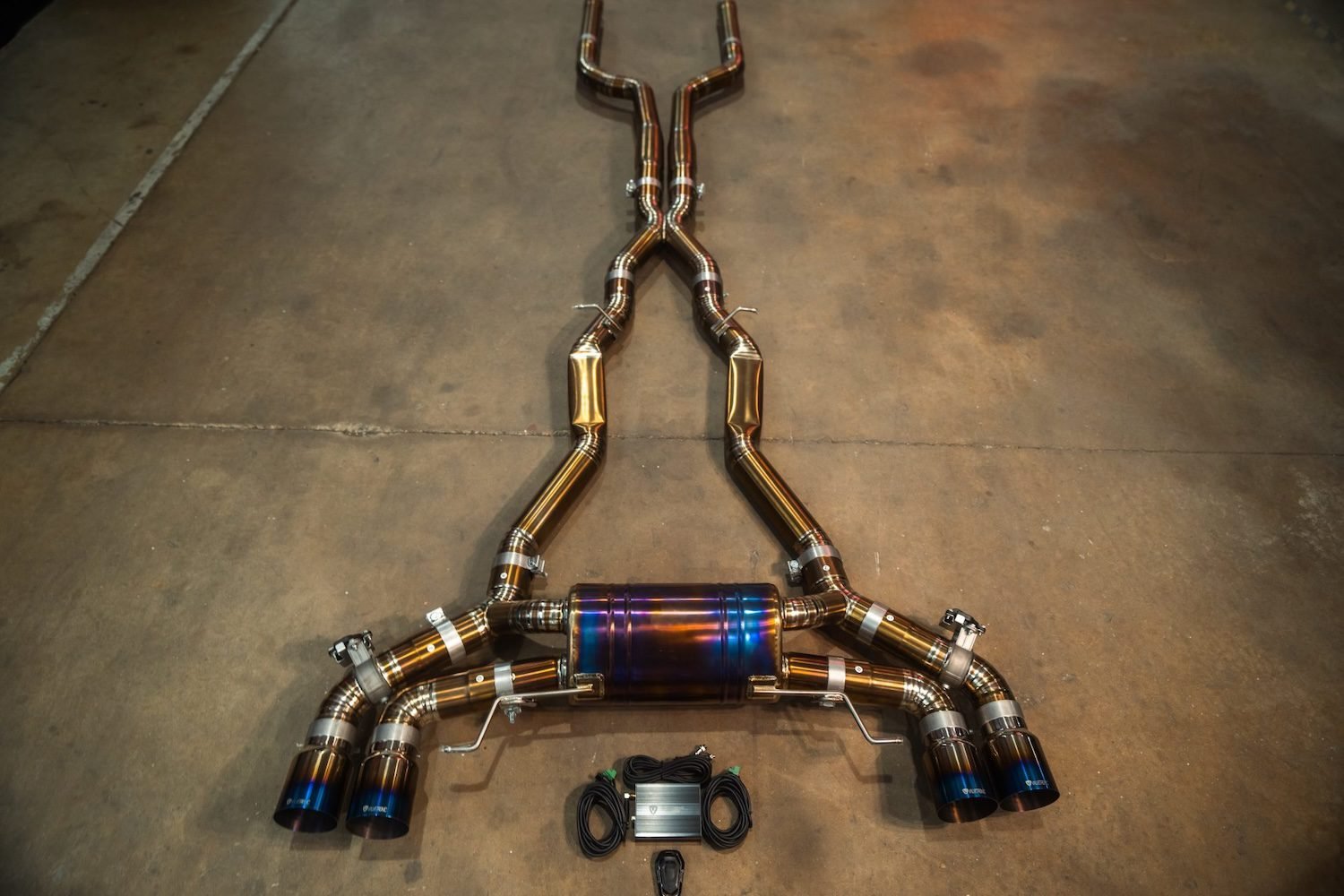 Valvetronic Designs Valved Sport Exhaust System for F9X BMW M8 [BMW.F91.M8.VSES.Ti.TIBRT/BMW.F9X.M5.M8.VSES.TI.TIBRT]