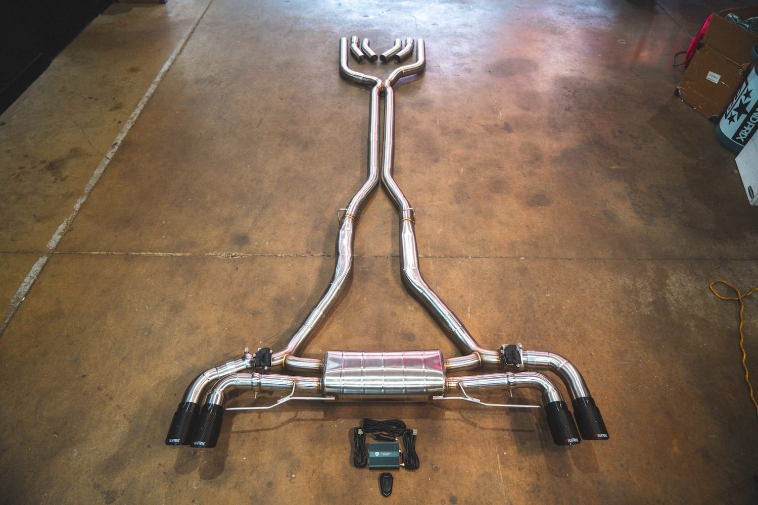 Valvetronic Designs Valved Sport Exhaust System for G05 & G06 BMW X5 and X6 M50i / M60i [BMW.X5.G05.V8.VSES.BR]