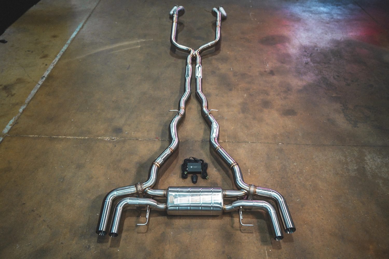 Valvetronic Designs Valved Sport Exhaust System for G16 BMW M850i / Alpina B8 [BMW.G16.M850i.VSES.BR/BMW.G16.M850i.VSES.FF.BR/BMW.G16.M850i.VSES.FF.TI]