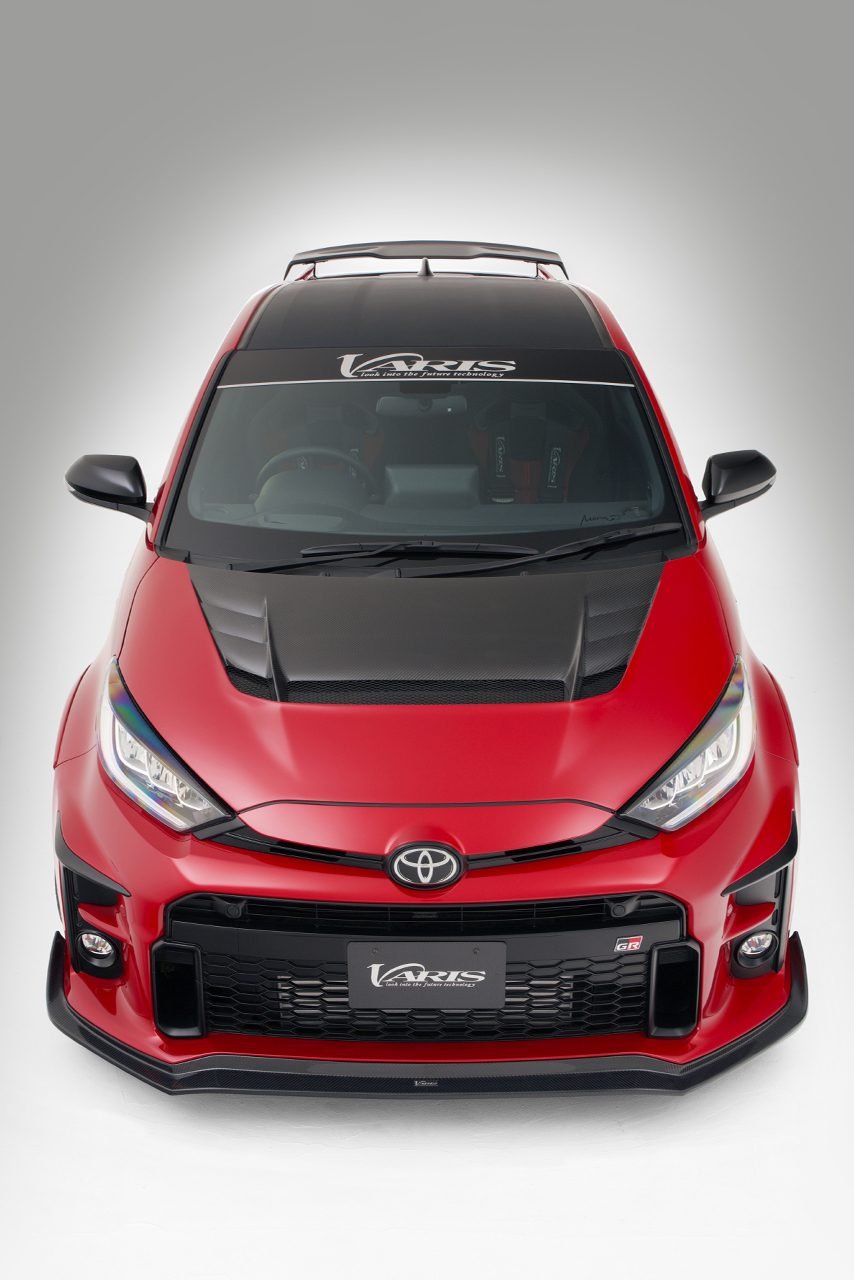 Varis ARISING-I Carbon+ Cooling Bonnet for GXPA16 Toyota GR Yaris [VBTO-150 / VBTO-151]