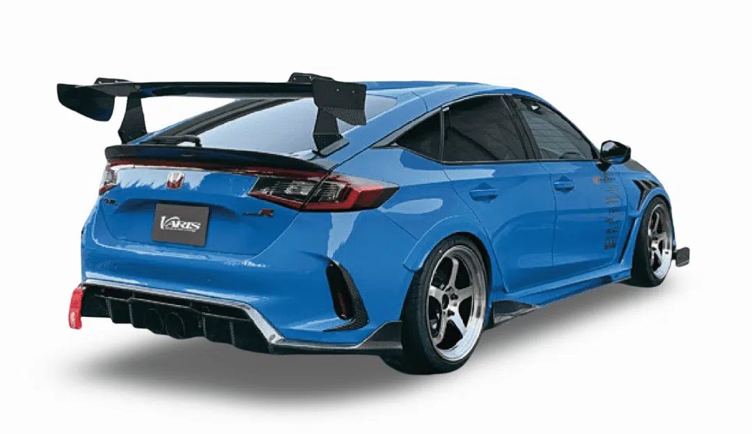 Varis Arising-II Track Edition Rear Diffuser Skirts for FL5 Honda Civic Type R [VAHO-145/VAHO-146]