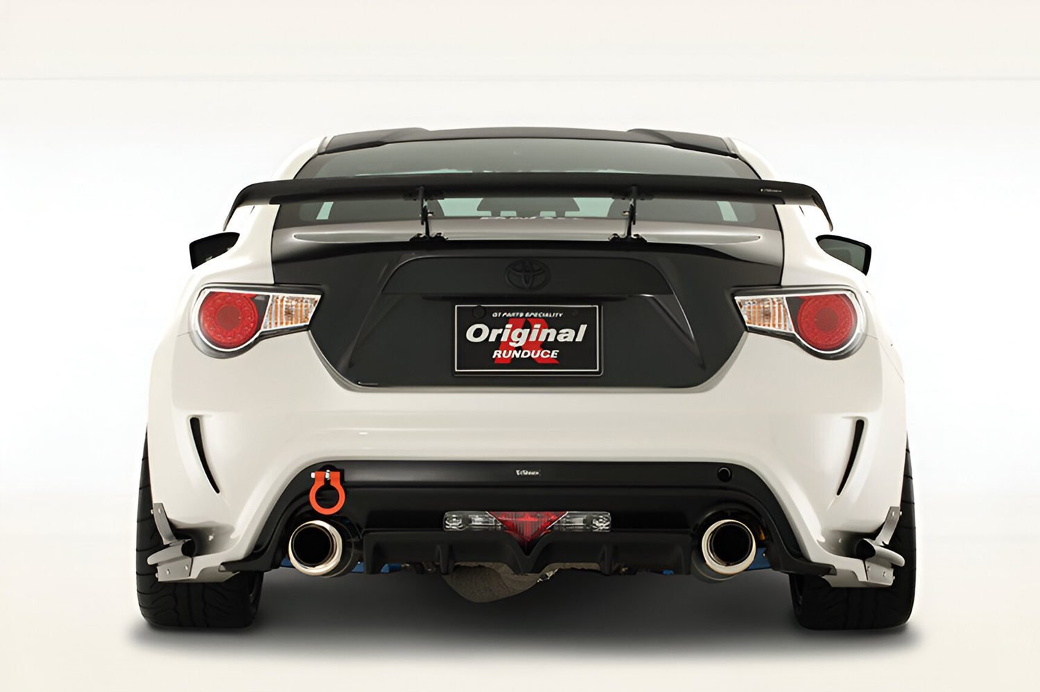 Varis Carbon Rear Diffuser (for Varis Arising-II rear bumper) for Scion FR-S / ZC6 Subaru BRZ / ZN6 Toyota GT86 [VATO-104 / VATO-105]